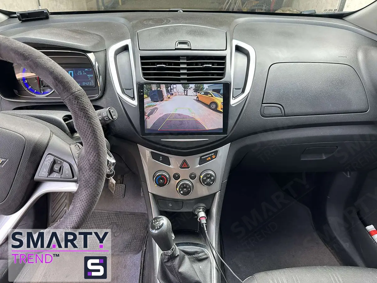 Example of installed SMARTY Trend Entertainment Chevrolet Trax 2014